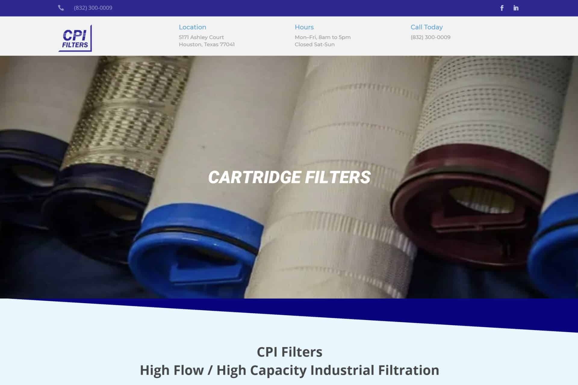 CPI Filters by Oceans Edge Custom Pools