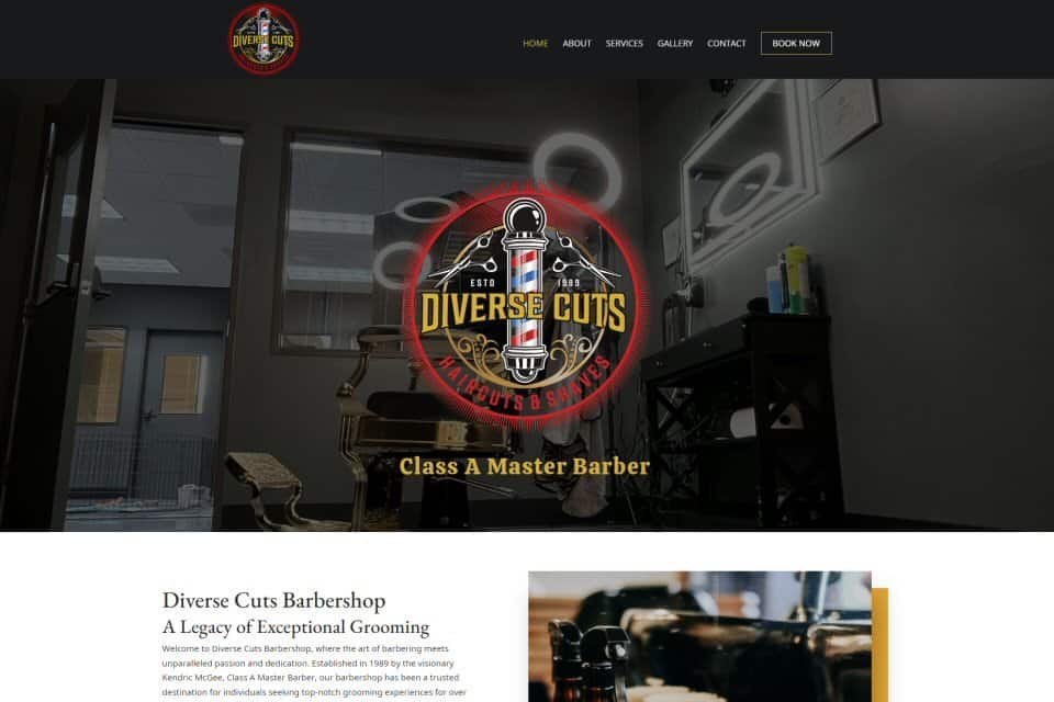 Diverse Cuts Barbershop by Oceans Edge Custom Pools
