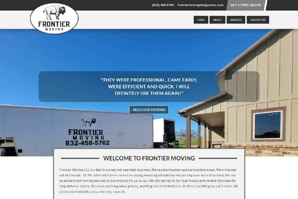 Frontier Moving by Oceans Edge Custom Pools