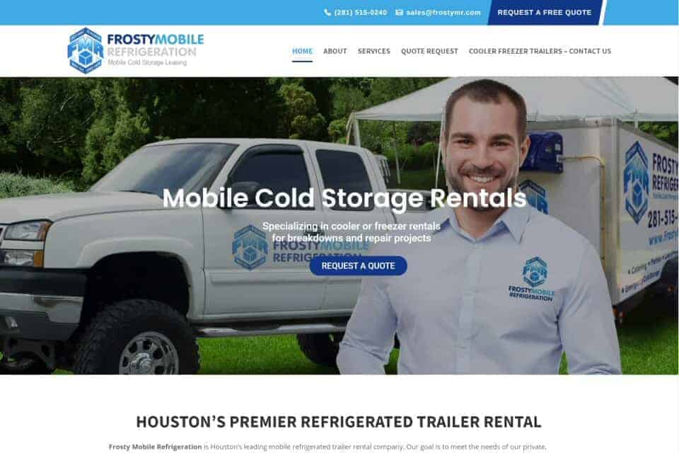Frosty Mobile Refrigeration by Oceans Edge Custom Pools